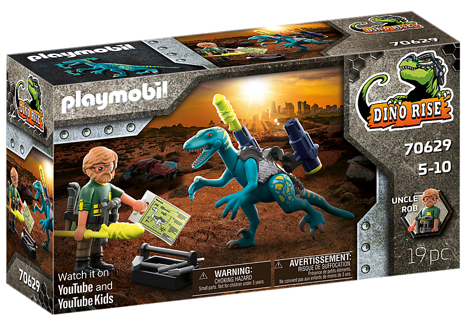 Deinonychus: Ready for Battle - 70629 | PLAYMOBIL®
